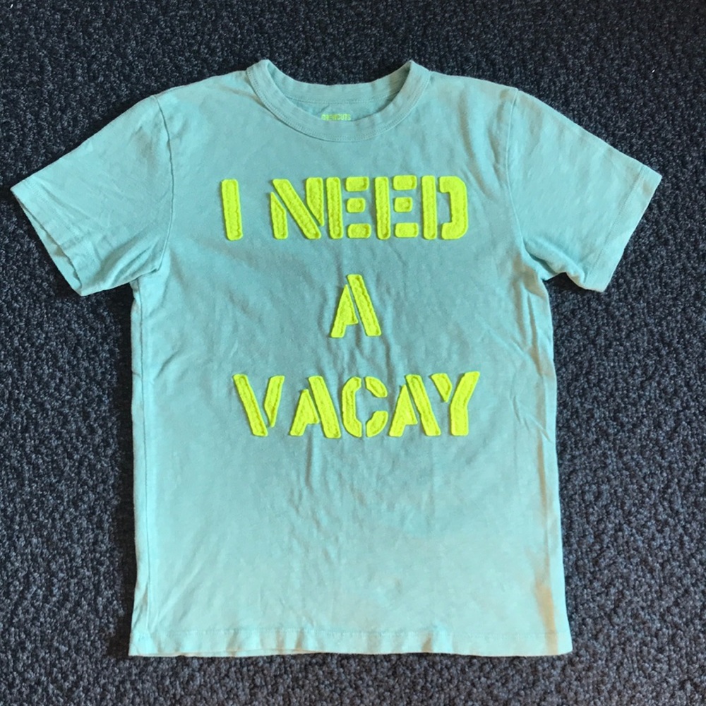 Boys Crewcuts appliqué t-shirt.